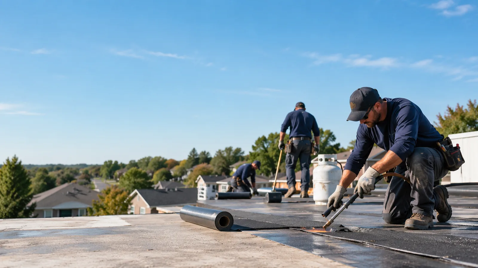 Flat Roof Leak Repair providers in Lowden, IA